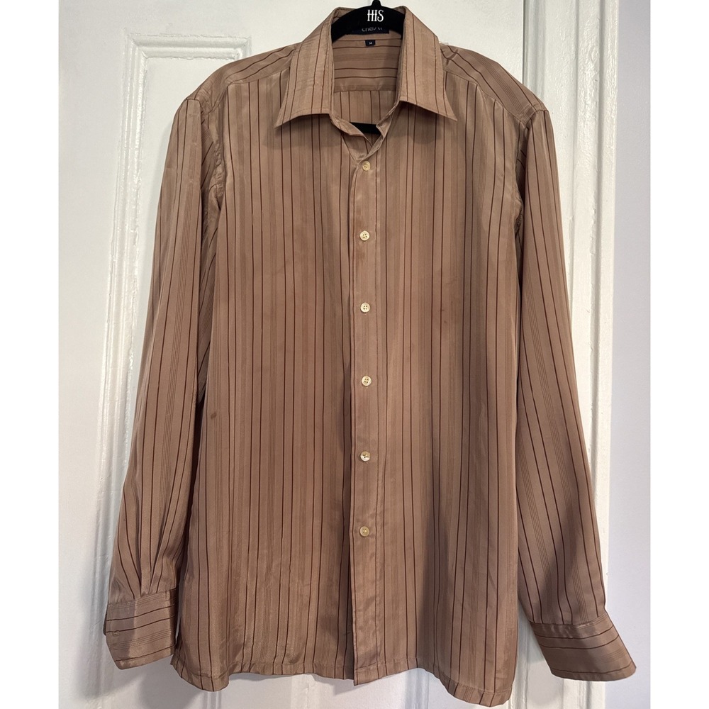 Vintage Givenchy Button Down Silk Shirt Medium